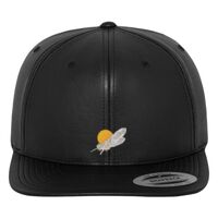 Full leather imitation snapback (6089FL) Vignette