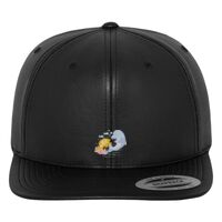 Full leather imitation snapback (6089FL) Vignette