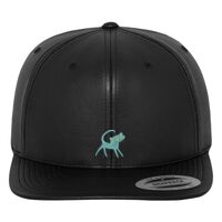 Full leather imitation snapback (6089FL) Vignette