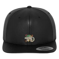 Full leather imitation snapback (6089FL) Vignette