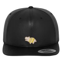 Full leather imitation snapback (6089FL) Vignette