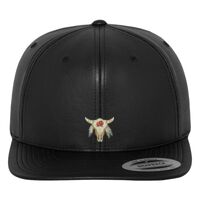 Full leather imitation snapback (6089FL) Vignette