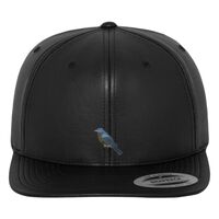 Full leather imitation snapback (6089FL) Vignette