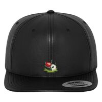 Full leather imitation snapback (6089FL) Vignette