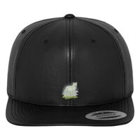 Full leather imitation snapback (6089FL) Vignette
