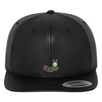 Full leather imitation snapback (6089FL) Vignette
