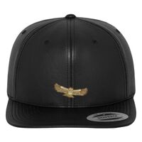 Full leather imitation snapback (6089FL) Vignette
