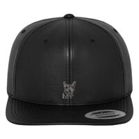 Full leather imitation snapback (6089FL) Vignette