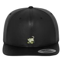 Full leather imitation snapback (6089FL) Vignette