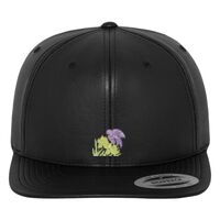 Full leather imitation snapback (6089FL) Vignette