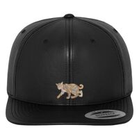 Full leather imitation snapback (6089FL) Vignette