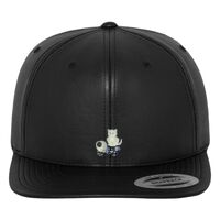 Full leather imitation snapback (6089FL) Vignette