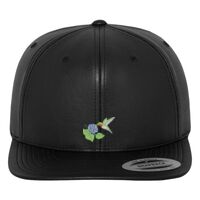 Full leather imitation snapback (6089FL) Vignette