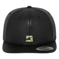 Full leather imitation snapback (6089FL) Vignette