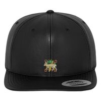 Full leather imitation snapback (6089FL) Vignette