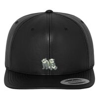 Full leather imitation snapback (6089FL) Vignette