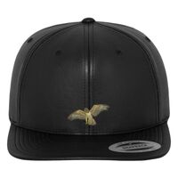Full leather imitation snapback (6089FL) Vignette