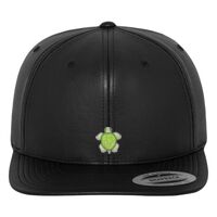 Full leather imitation snapback (6089FL) Vignette