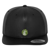 Full leather imitation snapback (6089FL) Vignette