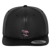 Full leather imitation snapback (6089FL) Vignette