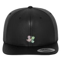 Full leather imitation snapback (6089FL) Vignette