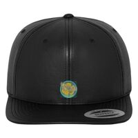 Full leather imitation snapback (6089FL) Vignette