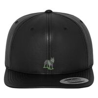 Full leather imitation snapback (6089FL) Vignette