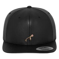 Full leather imitation snapback (6089FL) Vignette