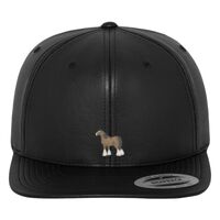Full leather imitation snapback (6089FL) Vignette