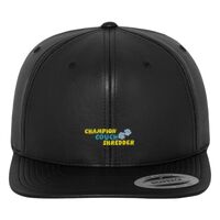 Full leather imitation snapback (6089FL) Vignette