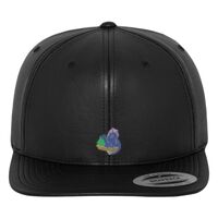 Full leather imitation snapback (6089FL) Vignette