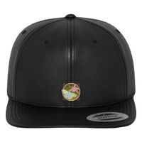 Full leather imitation snapback (6089FL) Vignette