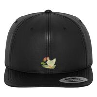 Full leather imitation snapback (6089FL) Vignette