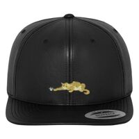Full leather imitation snapback (6089FL) Vignette