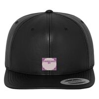 Full leather imitation snapback (6089FL) Vignette