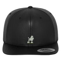 Full leather imitation snapback (6089FL) Vignette