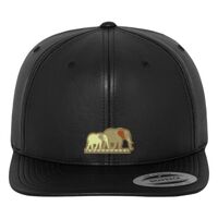 Full leather imitation snapback (6089FL) Vignette