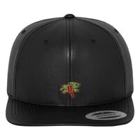 Full leather imitation snapback (6089FL) Vignette