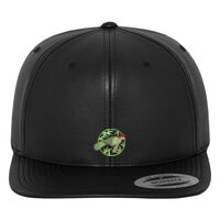 Full leather imitation snapback (6089FL) Vignette
