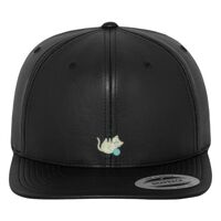 Full leather imitation snapback (6089FL) Vignette