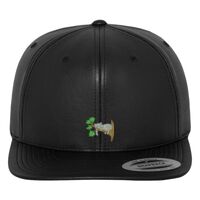 Full leather imitation snapback (6089FL) Vignette