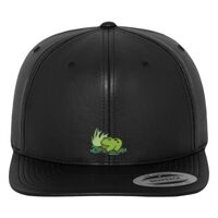 Full leather imitation snapback (6089FL) Vignette