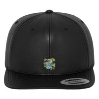 Full leather imitation snapback (6089FL) Vignette