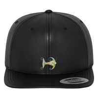 Full leather imitation snapback (6089FL) Vignette
