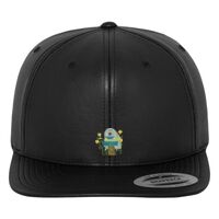 Full leather imitation snapback (6089FL) Vignette