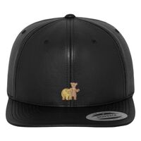 Full leather imitation snapback (6089FL) Vignette