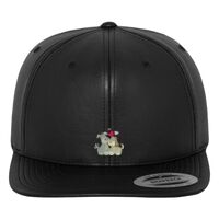 Full leather imitation snapback (6089FL) Vignette