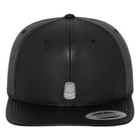 Full leather imitation snapback (6089FL) Vignette