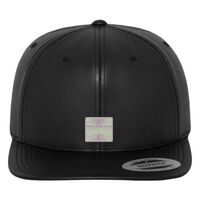 Full leather imitation snapback (6089FL) Vignette