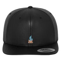 Full leather imitation snapback (6089FL) Vignette
